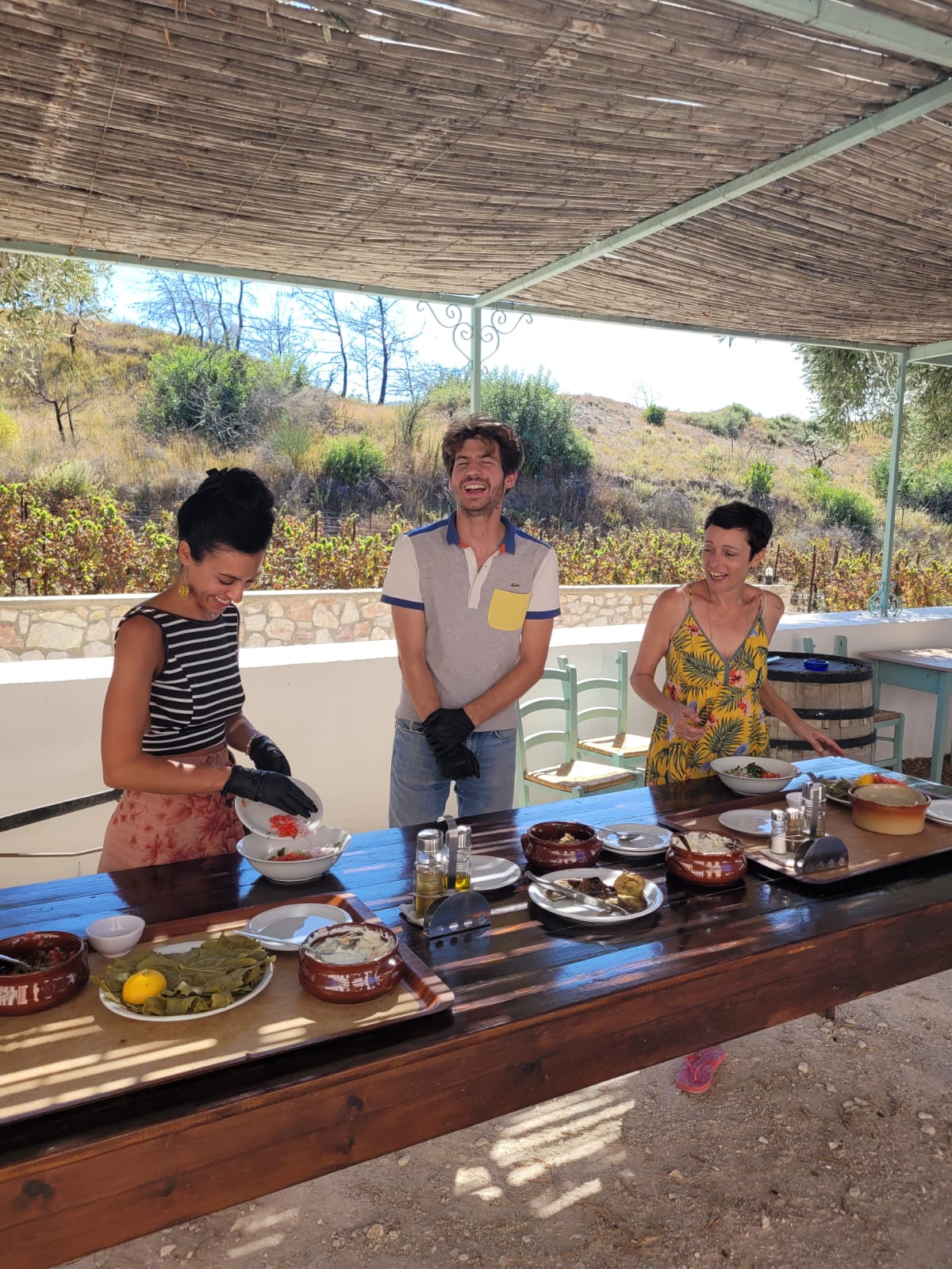Greek Cooking Class and Wine Tasting in Rhodes