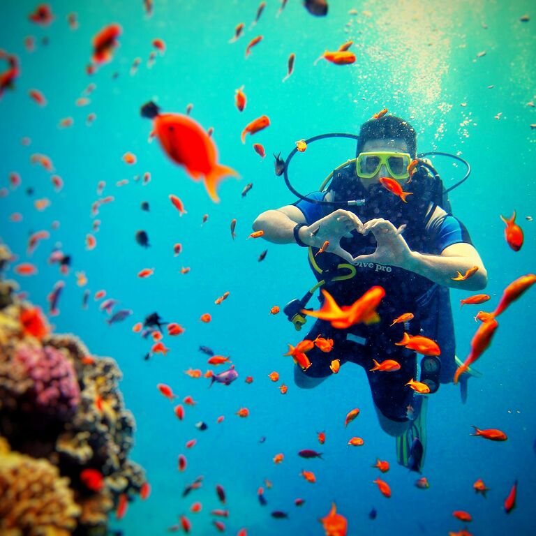 Scuba diving in Rhodes
