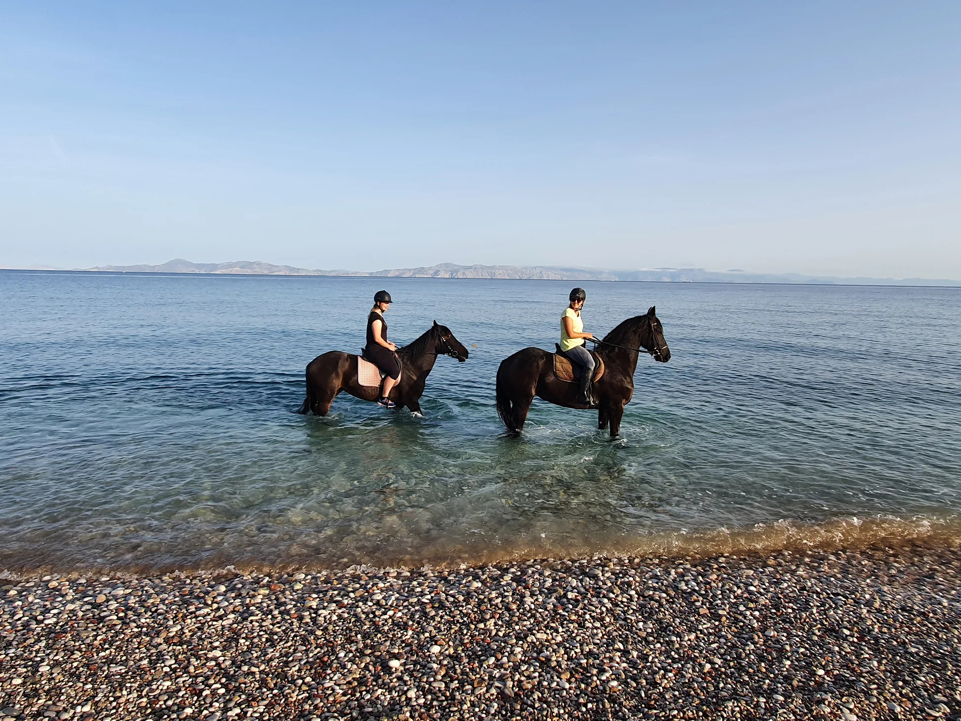 Horse Riding in Rhodes on the BEACH