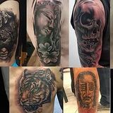 Marley tattoo and piercing