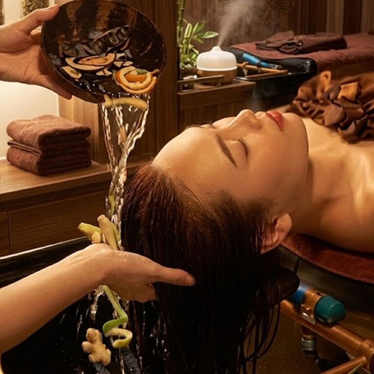 Lá Spa 65 - Gội Đầu Dưỡng Sinh Massage