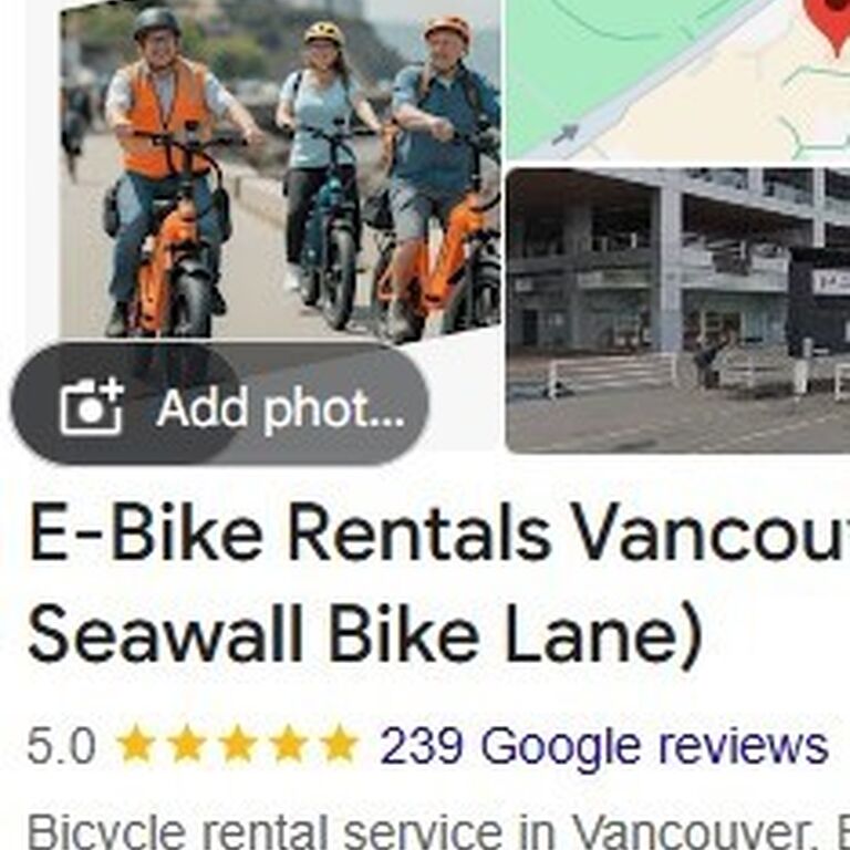 E-Bike Rentals Vancouver