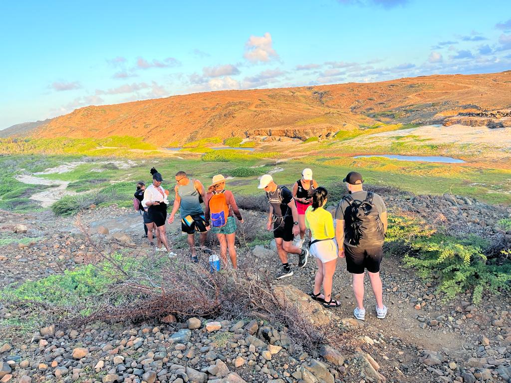 Sunrise Natural pool hike swim