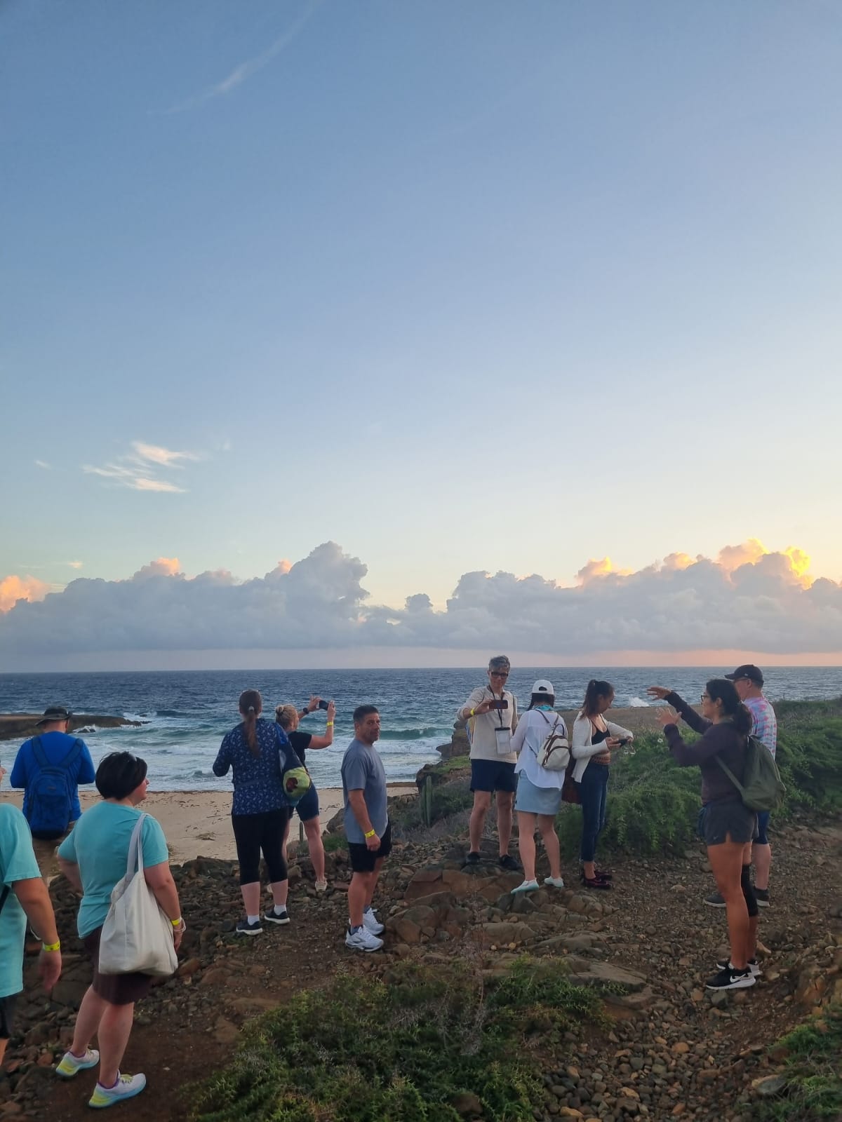 Sunrise Natural pool hike swim