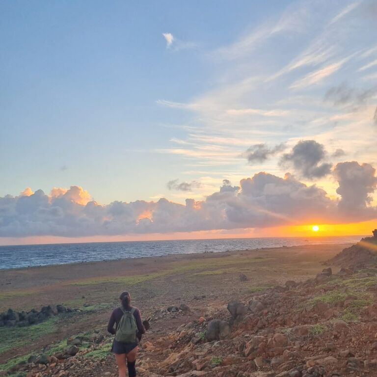 Sunrise Natural pool hike swim