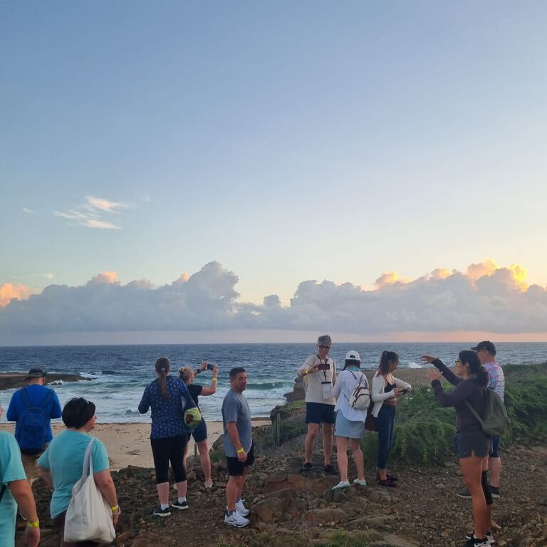 Sunrise Natural pool hike swim