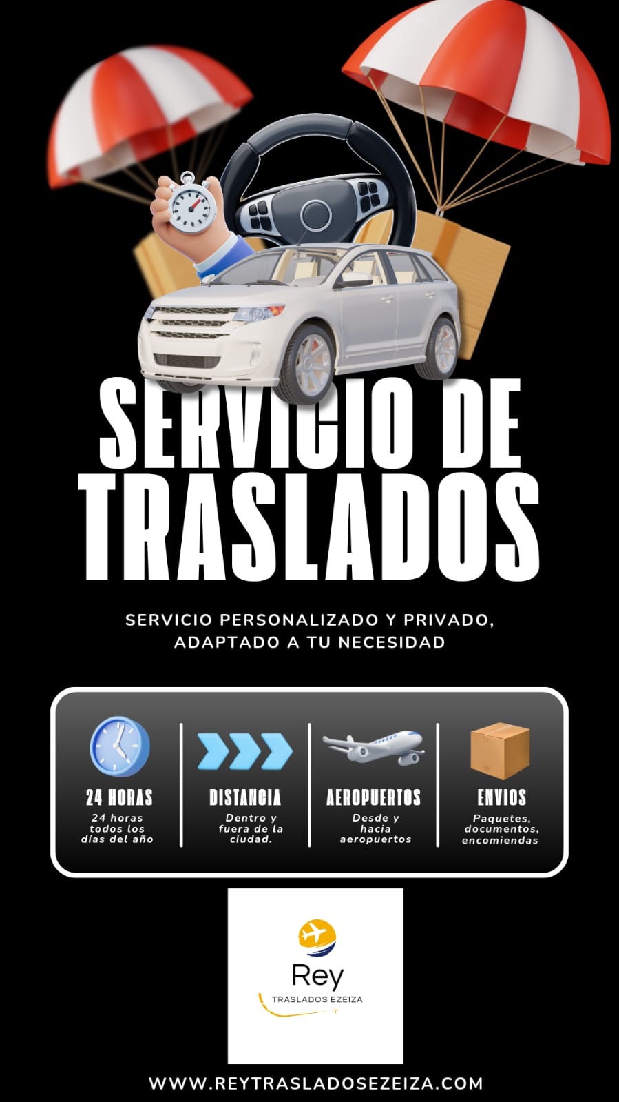 Rey traslados ezeiza