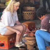 Day Tour /Hand Weaving,Tradisional Village&Beach Tour