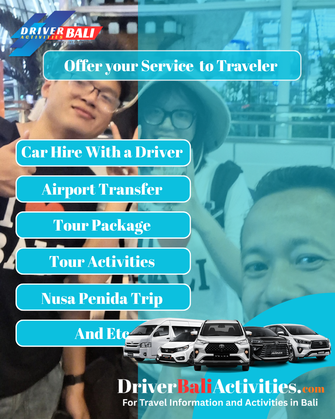 Driver Bali Activities