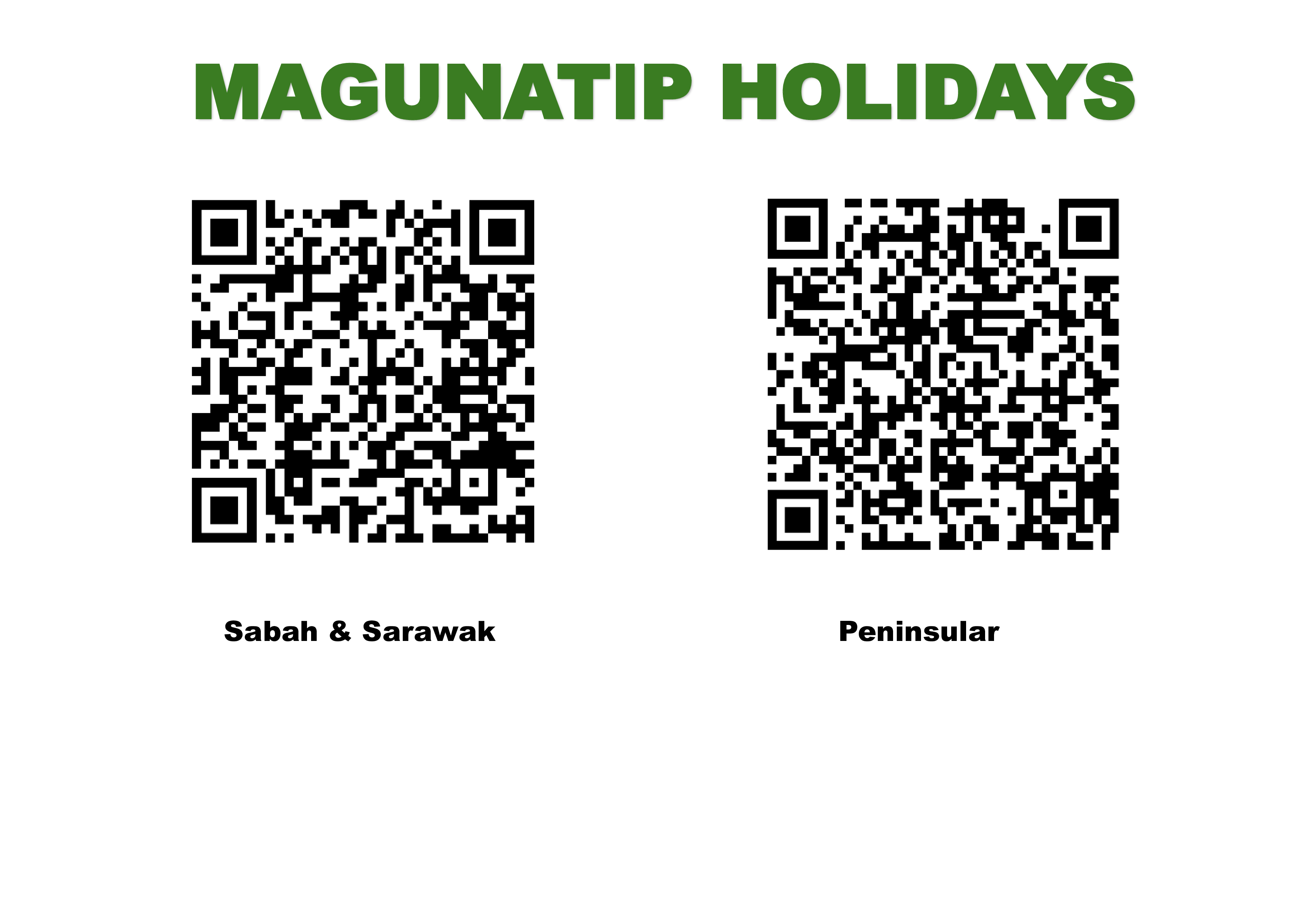 MAGUNATIP HOLIDAYS SDN BHD