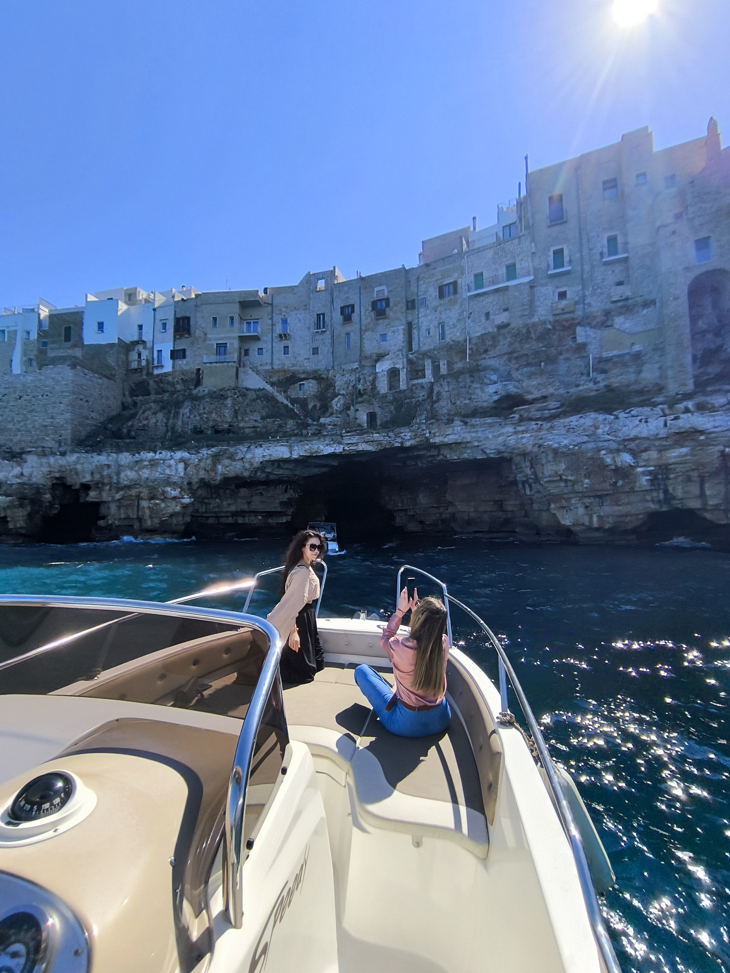 Polignano in barca Freeride