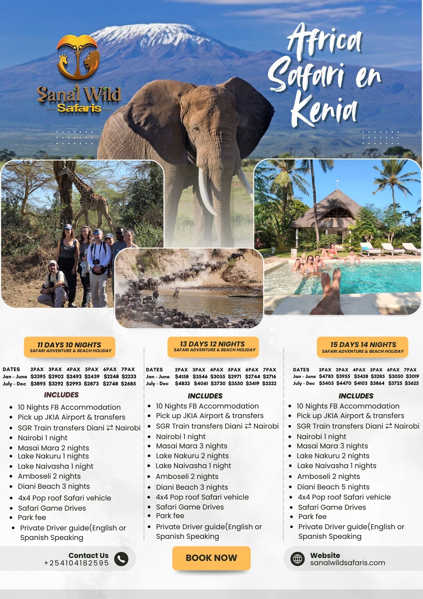 Sanal Wild Safaris