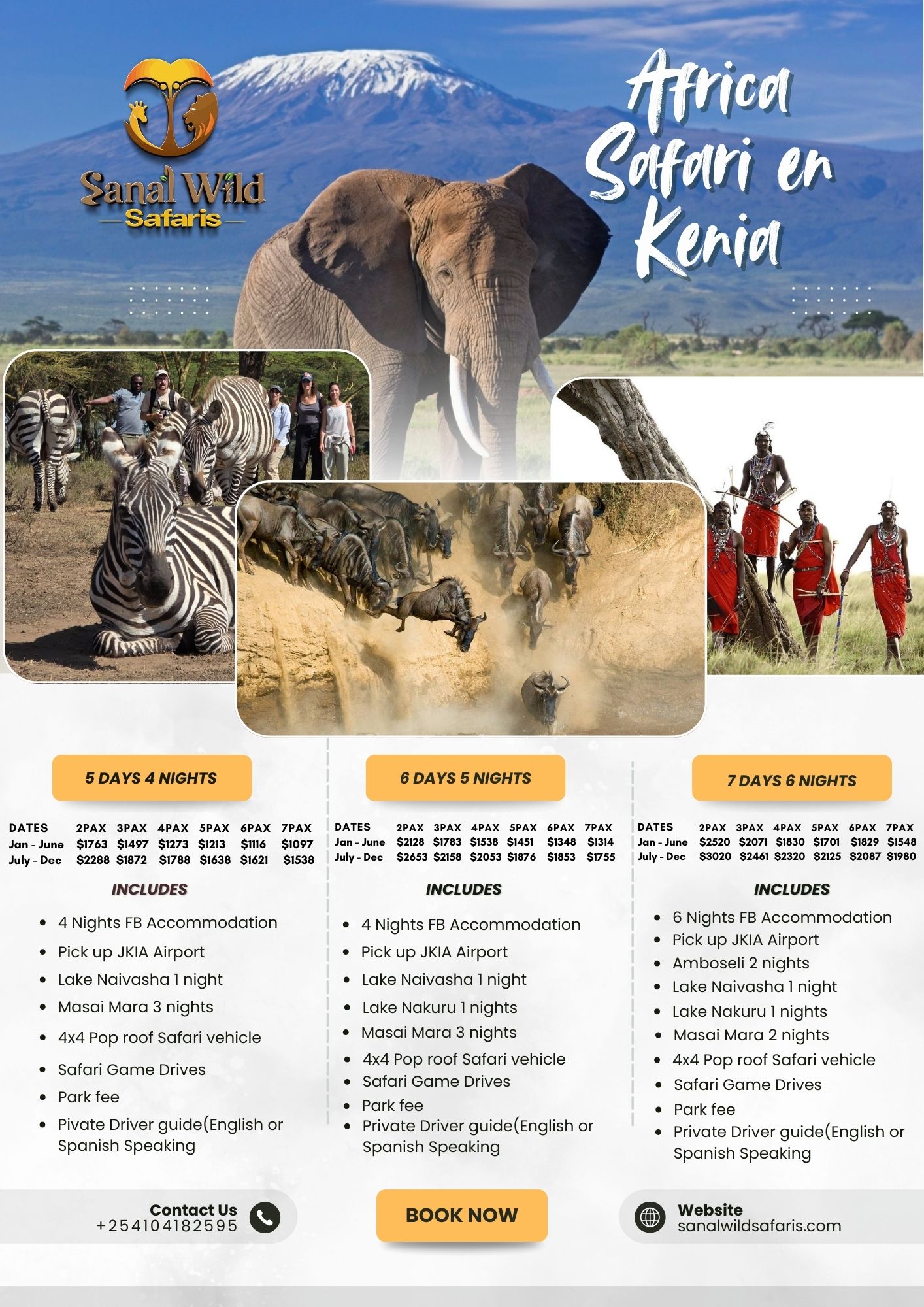 Sanal Wild Safaris