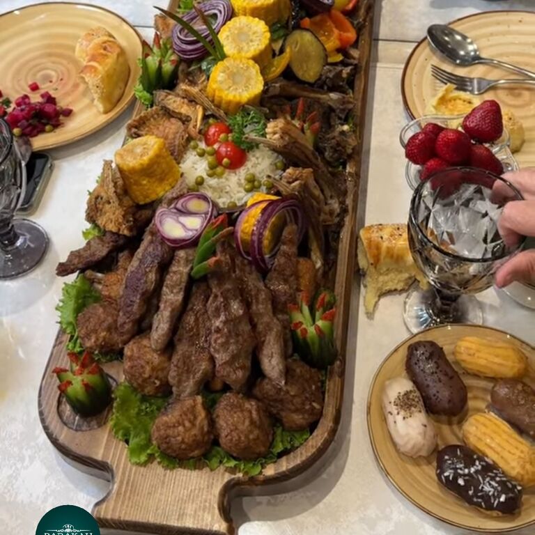 Saffron rose persian restauran