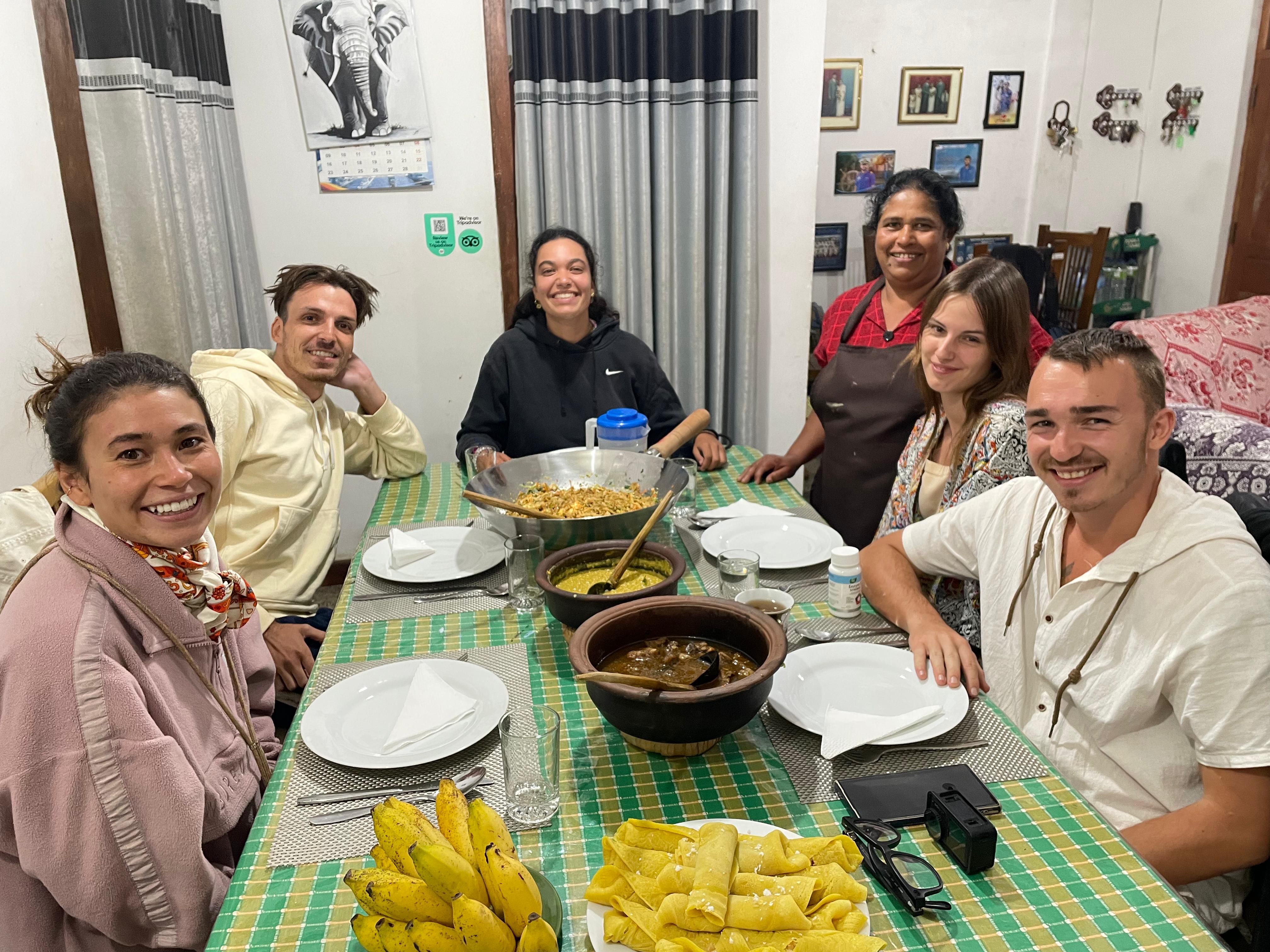 Cooking class for tourists