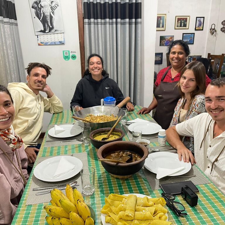 Cooking class for tourists