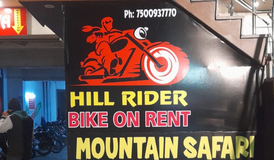 Hillrider scooty on rent