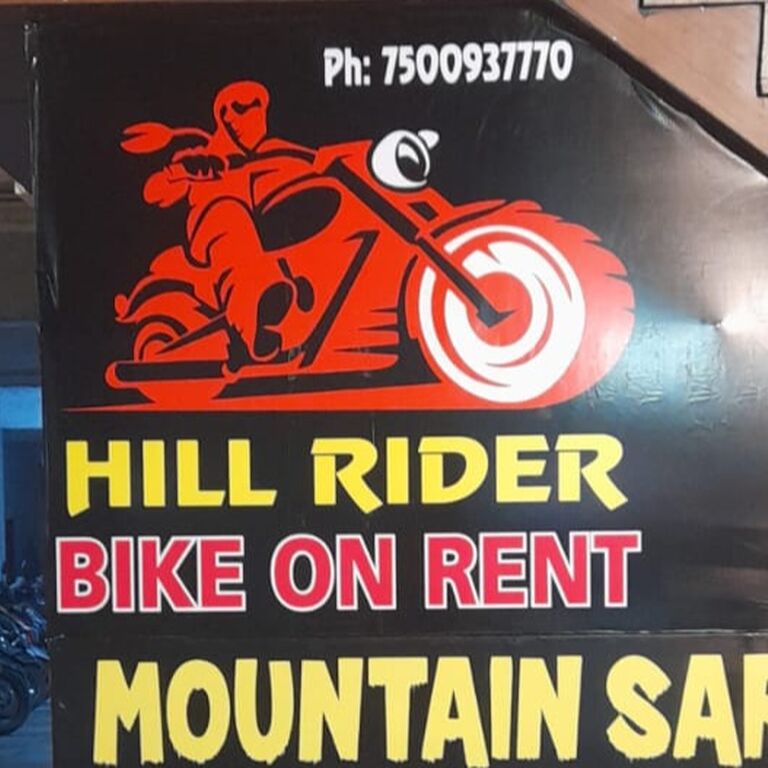 Hillrider scooty on rent