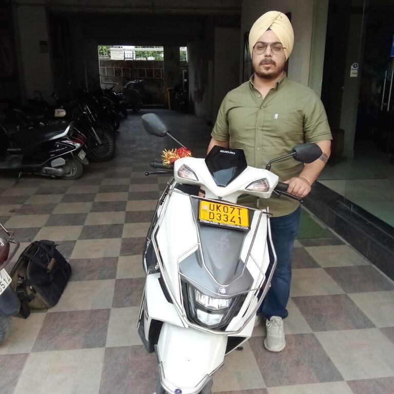 Hillrider scooty on rent