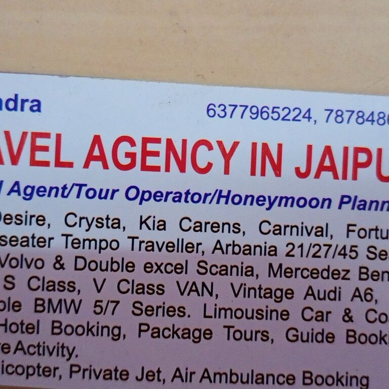 Travel agency in jaipur