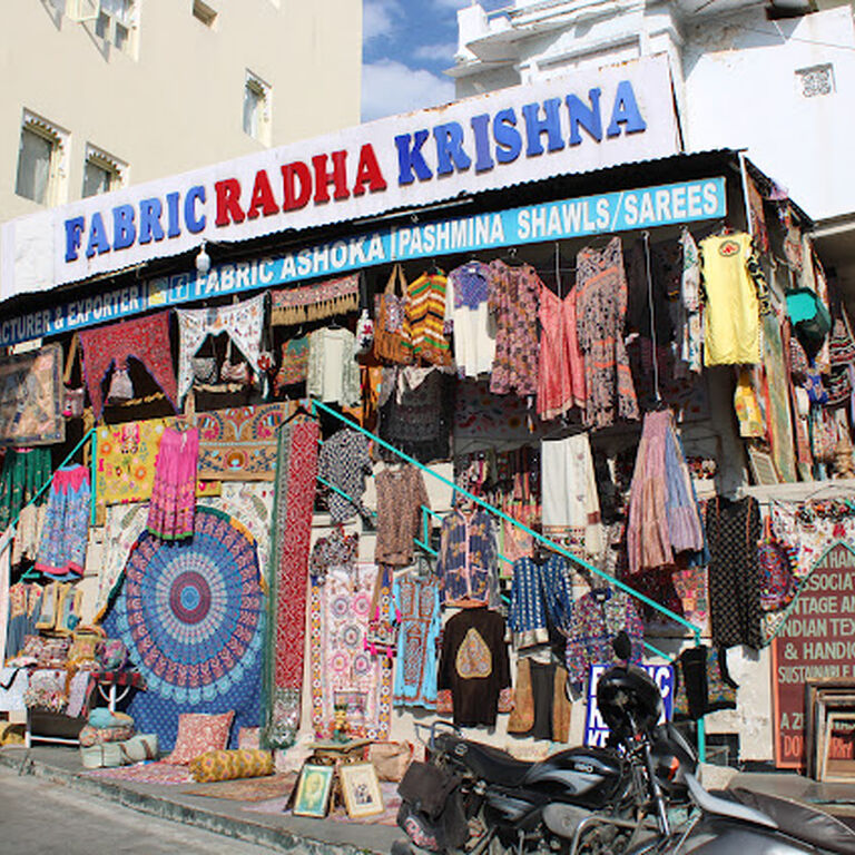Fabric Radha Krishna