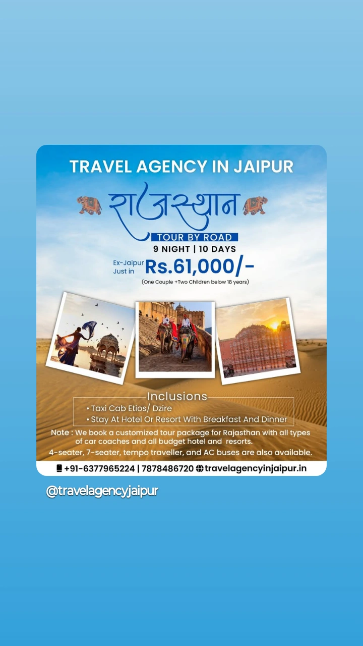 Package tour for rajasthan