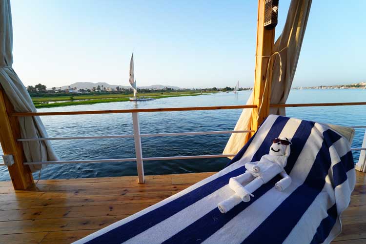 Turquoise Dahabiya Nile Cruise