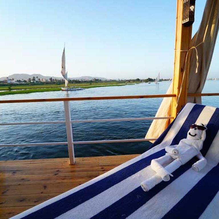 Turquoise Dahabiya Nile Cruise