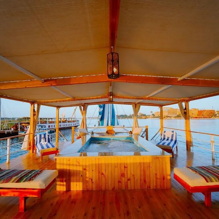 Turquoise Dahabiya Nile Cruise