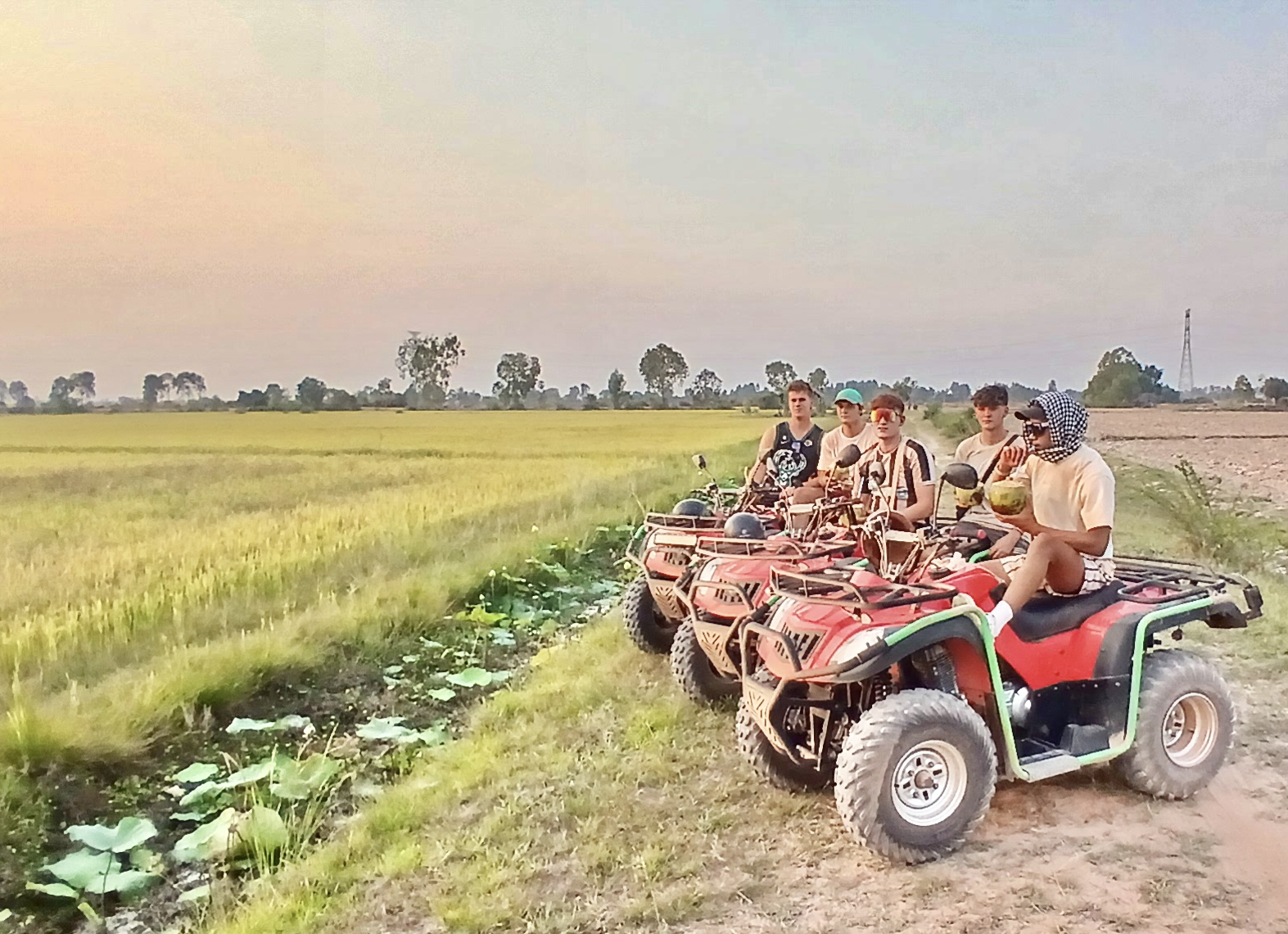 ACTIVE GREEN QUAD BIKE