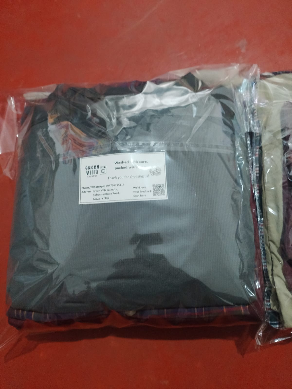 Laundry at Green Villa