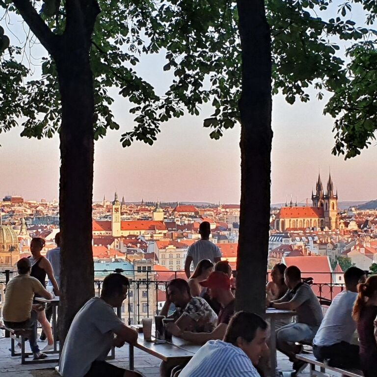Letná beer garden