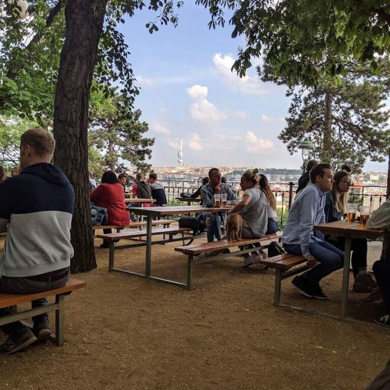 Letná beer garden