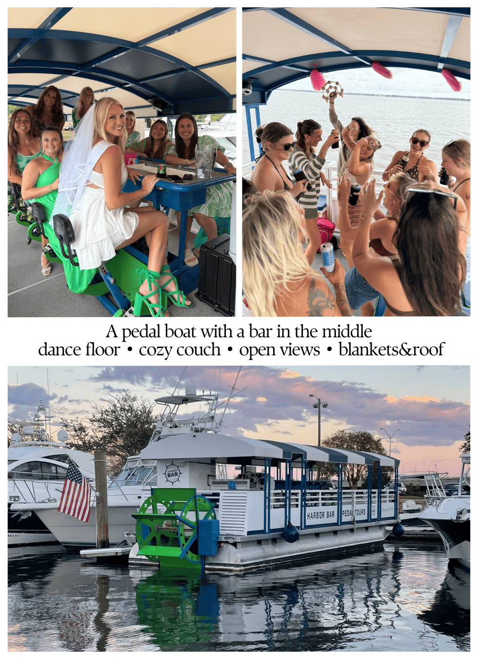 Harbor Bar Pedal Tours