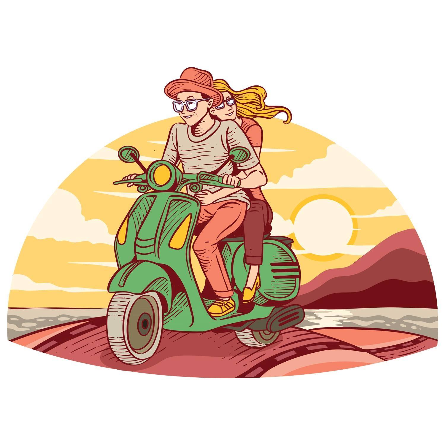 Zanzibar Funky Scooter Rental