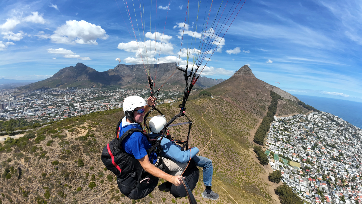 Table Mountaain Paragliding
