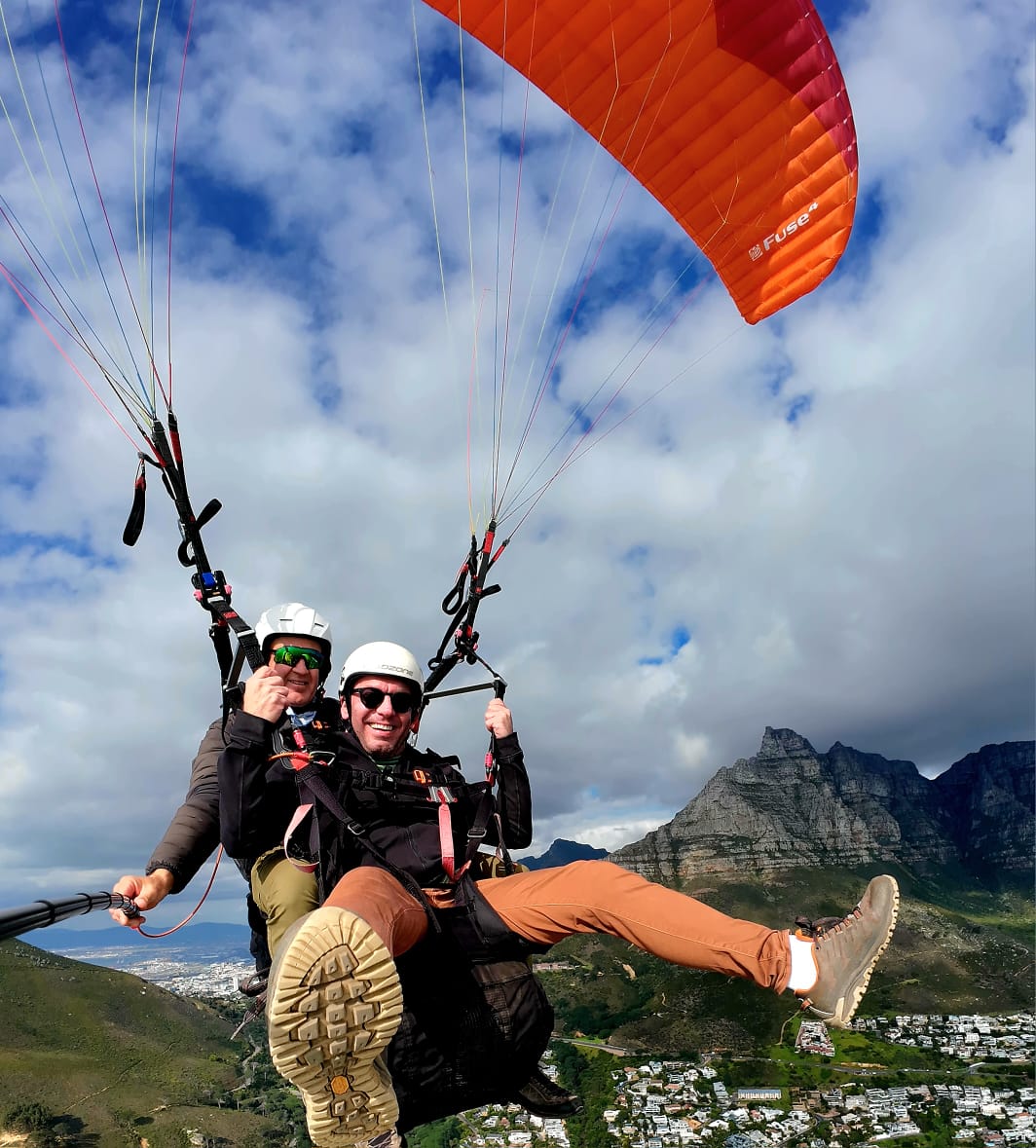 Table Mountaain Paragliding