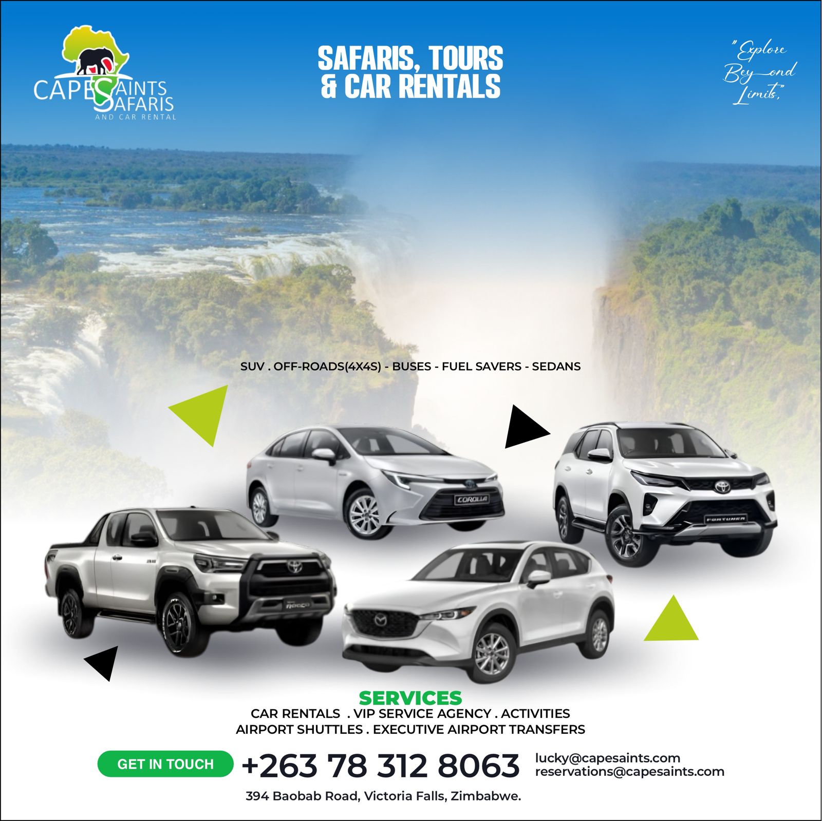 Capesaints Car Rentals
