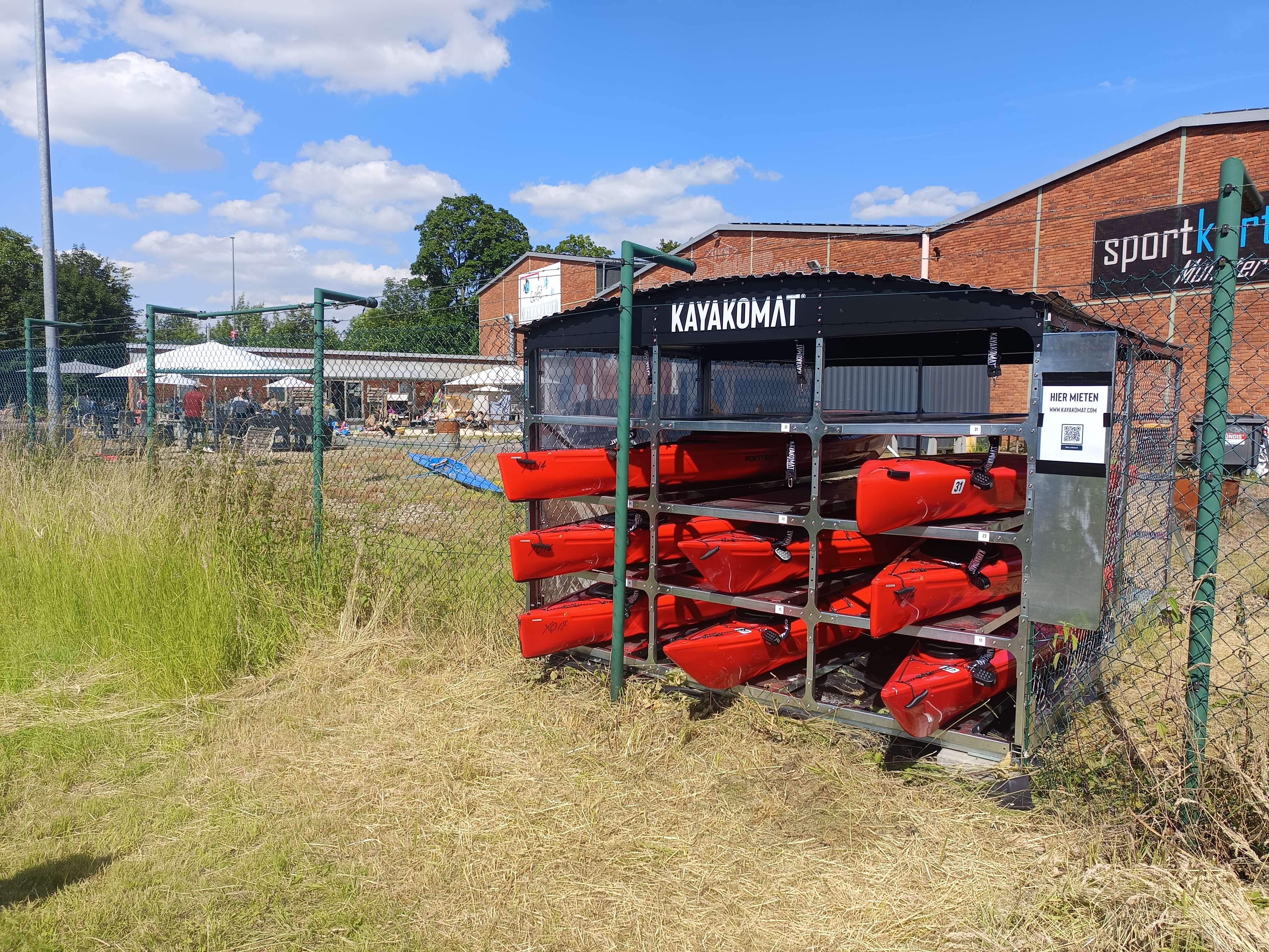 Kayakomat Kajak / SUP Verleih