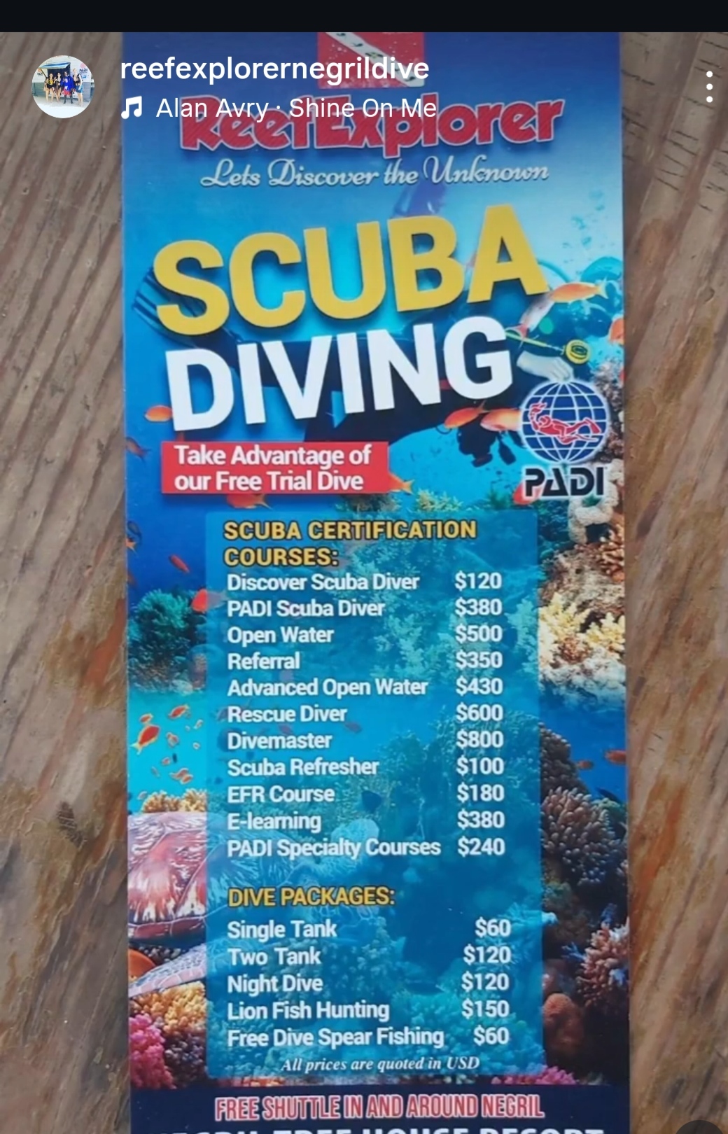 Reef Explorer Diving Center