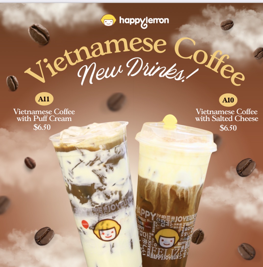 Happy Lemon Boba Tea & Waffles