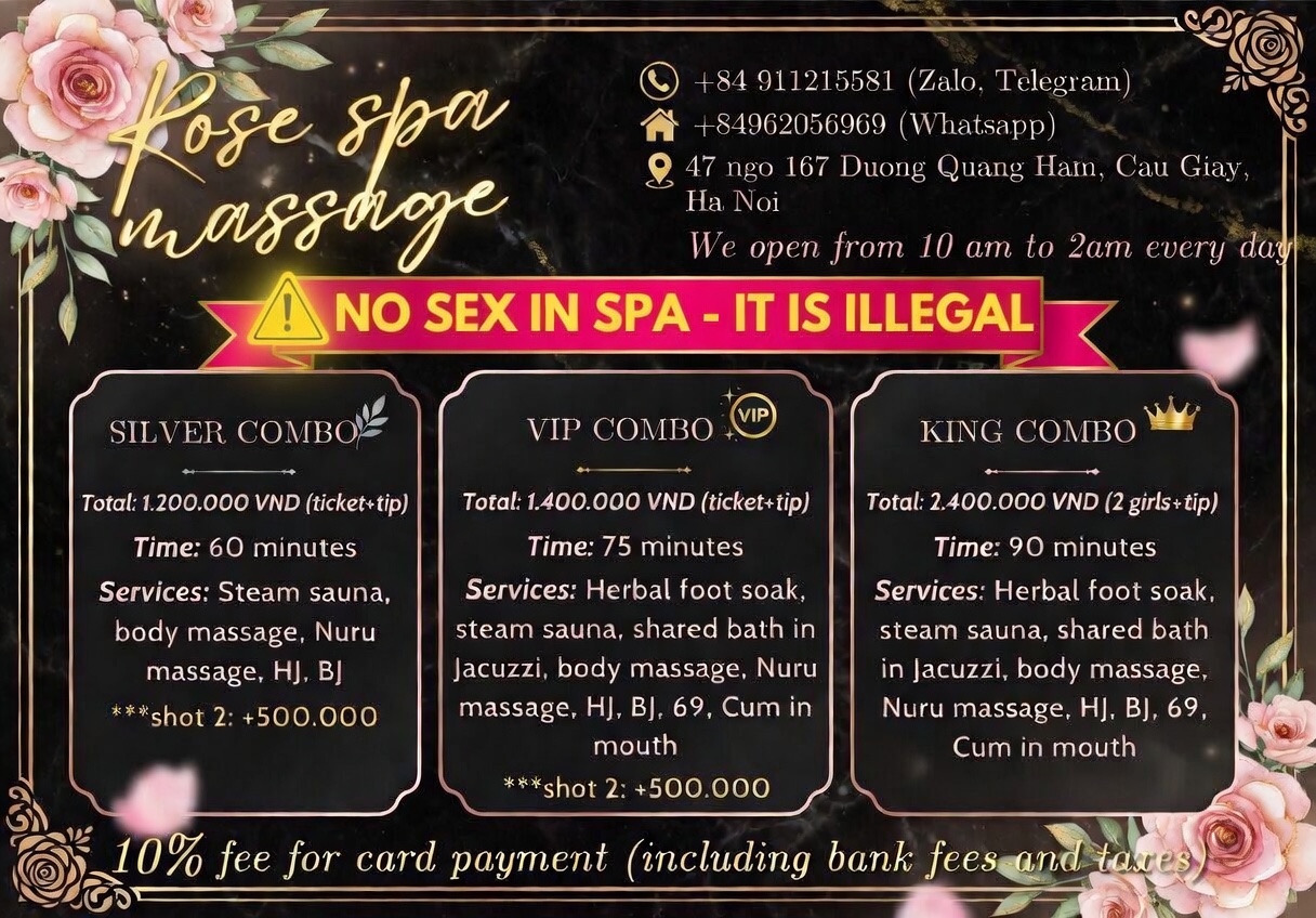 Rose Spa - Nuru Massage Hanoi