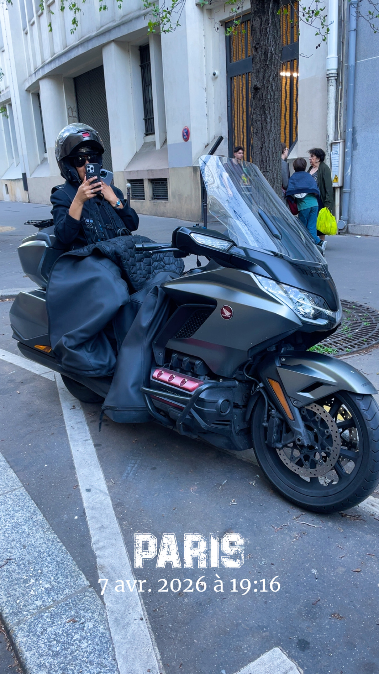 Moto tour Paris