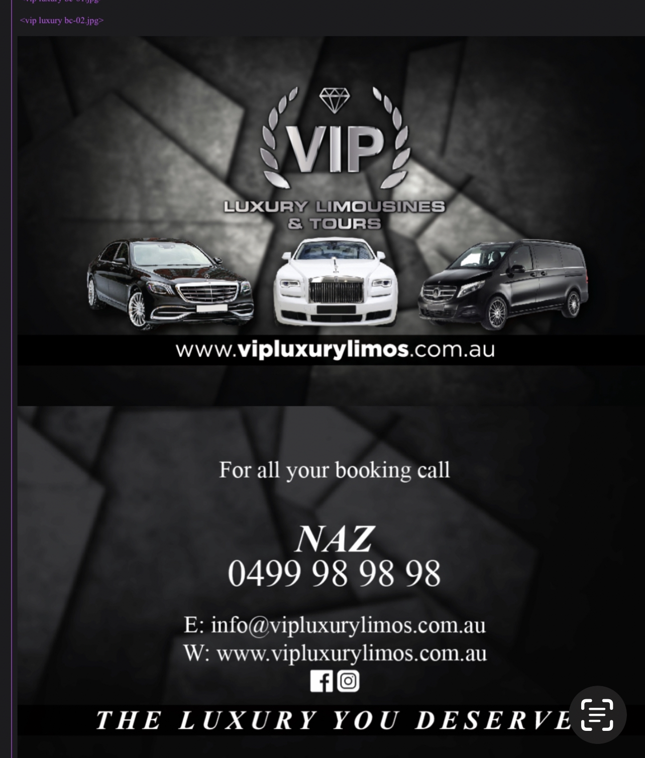 Vip luxury limousines & Tours