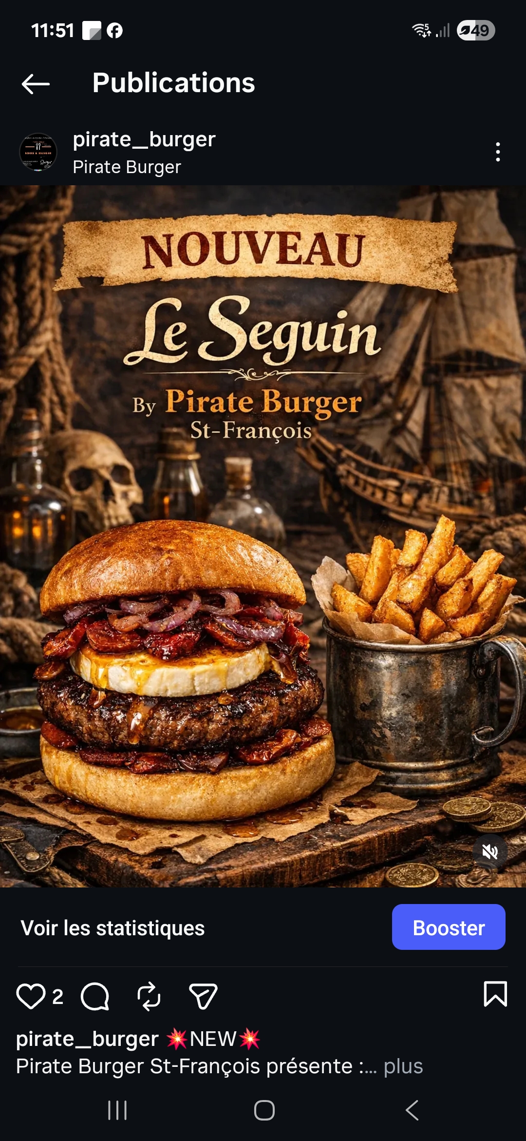 PIRATE BURGER