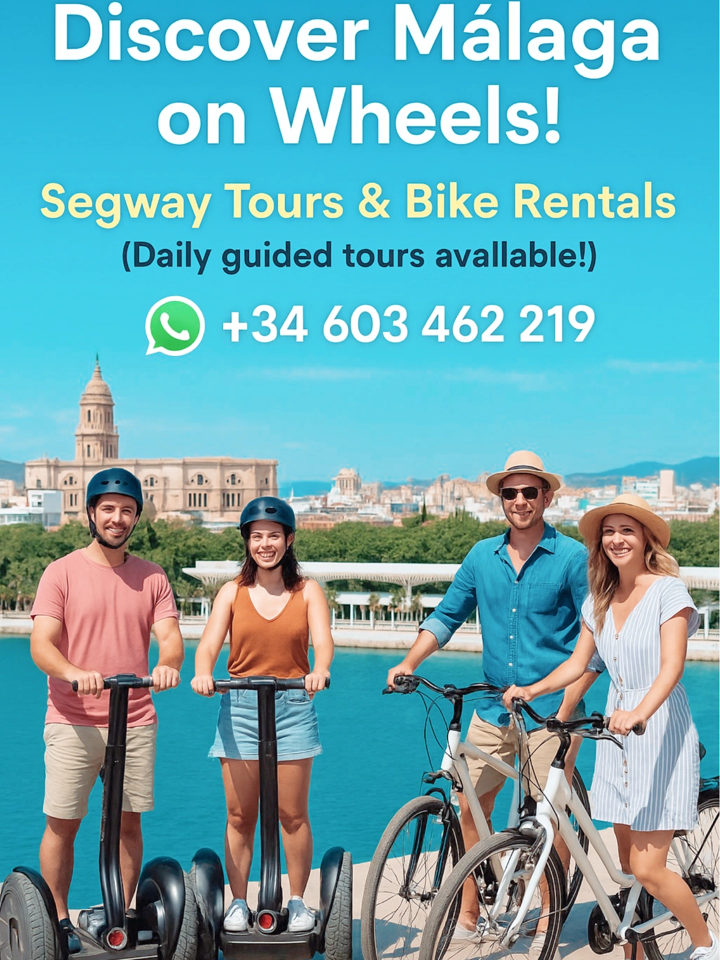 Málaga segway Private tour