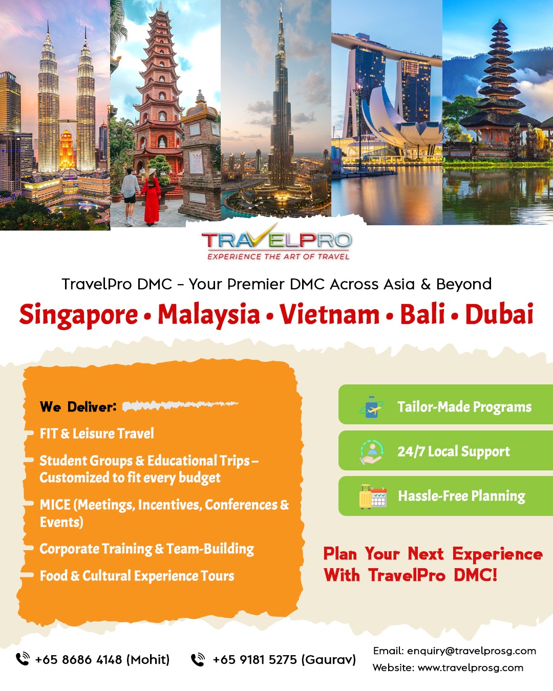 TravelPro DMC Pte Ltd