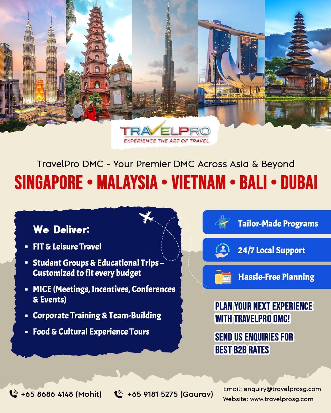 TravelPro DMC Pte Ltd