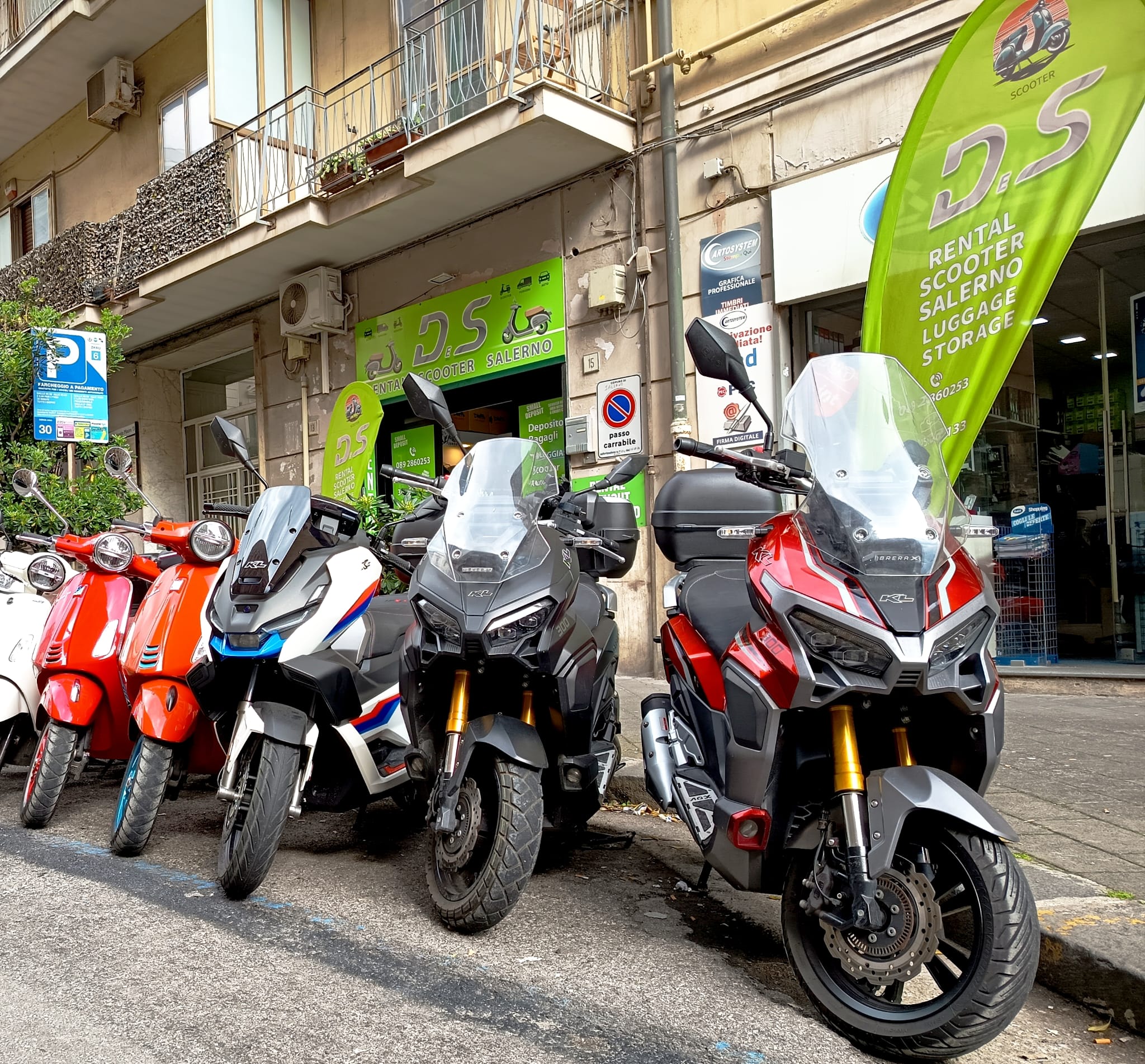 Rental scooter salerno