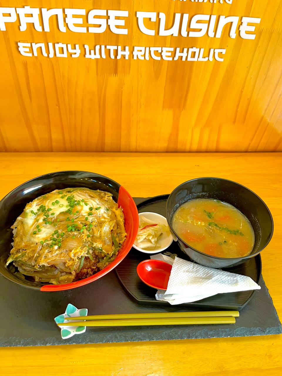 Riceholic Japanese restaurant